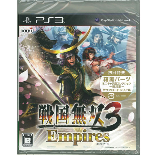 【新品】PS3ゲームソフト　戦国無双3エンパイアーズ　通常版