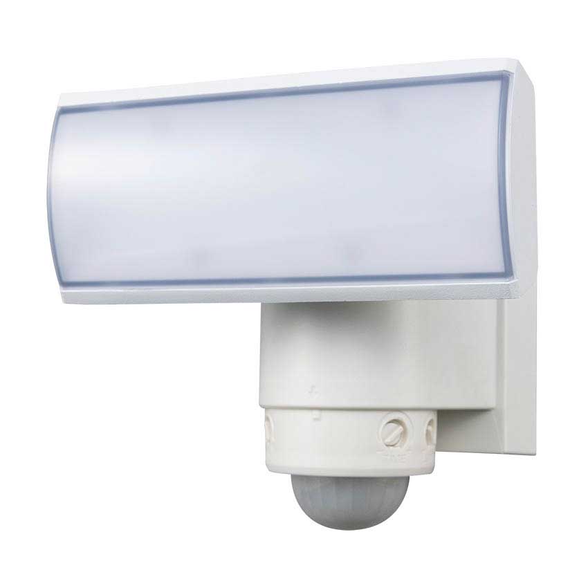 DSLD15C1（W）屋外用LEDセンサーライト(1灯型)360°検知センサー 高光束1500lm 昼白色DXデルカテック 防犯・セキュリティ用品