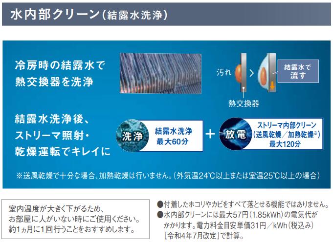 S713ATSP (おもに23畳用)ルームエアコン ダイキン SXシリーズ risora 2023年モデル 水内部クリーン機能付 標準パネルタイプ 単相200V 室内電源 住宅設備用 取付工事費別途