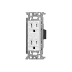 WN1512AK接地埋込ダブルコンセント（接地リード線なし）パナソニック Panasonic 電設資材 工事用配線器具