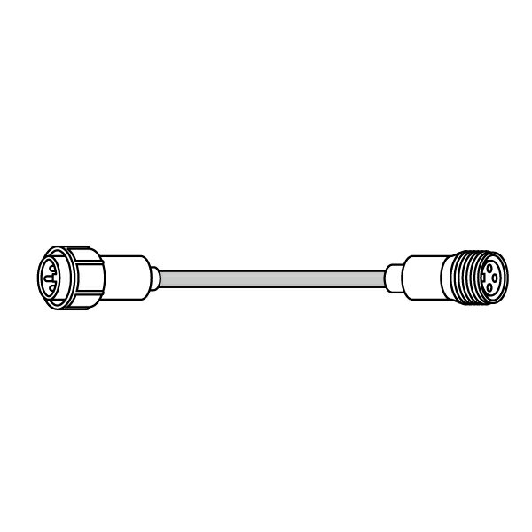 PR-E3-L18イルミネーション（PRシリーズ）LEDソフトネオン用 延長コード 長さ1.8mジェフコム 照明機器