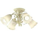AA39685LLEDシャンデリア FEMINEO 4灯 6畳用ランプ交換可能型 LED31.2W 電気工事不要非調光 電球色 白熱灯60W×4灯相当コイズミ照明 照明器具 洋風 おしゃれ リビング用 ヨーロッパ風 インテリア照明 【〜6畳】(3)