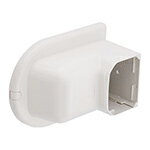 DAS7280Sエアコン配管アクセサリー 配管化粧カバー スッキリダクトコーナーカバーPタイプ(室内用) 80型..