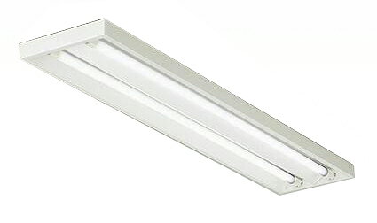 (ランプ別梱包)直管LED24W（L形ピン口金 GX16t-5）×2灯昼白色 5000K鋼板 白塗装巾251 長1253 高42mm3.8kg■AC100〜242V■断熱施工天井面取付可能■調光器併用不可53VA定格光束 7320lm消費電力 51WRa83LED交換可能【LED照明】 【ベースライト】 【LED直付】 【下面開放】 【40形2灯】 【昼白色】 【高出力】 【非調光】 【DBL4468WW35】検索用カテゴリ13