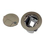 DUM7002MA床用配線器具 住宅用フロアコンラウンド ケーブル工事用[はさみ込み固定仕様] 弱電用パナソニ..