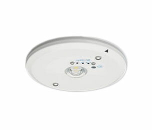 EL-WDB33312ALED非常用照明器具 電池内蔵 LED専用形リモコン自己点検機能タイプ HACCP向け(防噴流・防湿形)埋込形φ150 ミニハロゲン30形器具相当 中天井用(〜6m) 非調光 昼白色三菱電機 施設照明