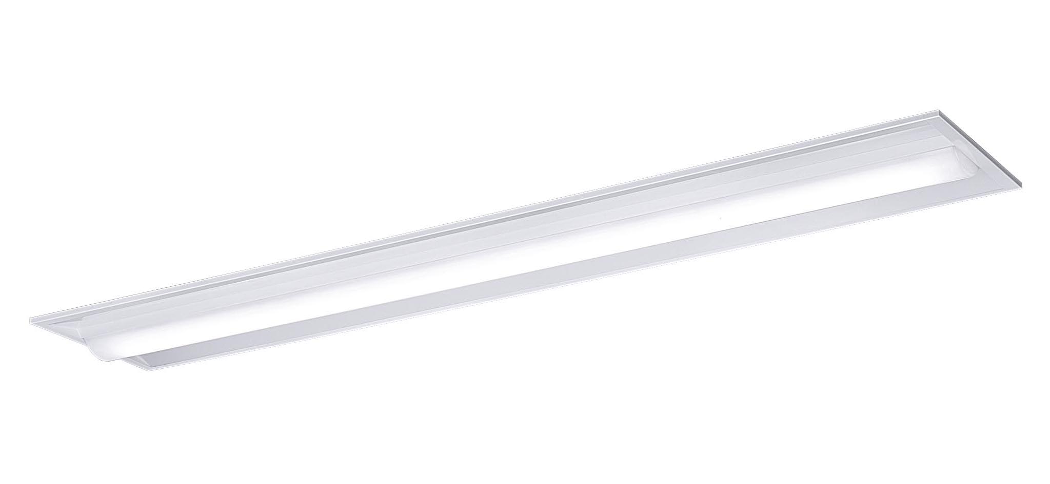 LED内蔵、電源ユニット内蔵LED(昼光色)色温度：6500K幅：250mm長：1251mm埋込穴幅：220mm埋込穴長：1235mm埋込高：20mm質量：2.8kg器具光束：4870lm安定器出力型：定格出力型安定器補足：約5〜100％連続調光型電圧：100〜242V消費電力：31.9W消費効率：152.6lm/W【本体】鋼板(高反射白色粉体塗装)【ライトバー(カバー)】ポリカーボネート(乳白)天井埋込型、一般タイプ・5200lmタイプ・昼光色Ra83【適合調光器(別売)】ライトマネージャーFx NQ28861K＋NQL10161【適合調光器(別売)】ライトマネージャーFx NQ28841K＋NQL10161【適合調光器(別売)】信号線式ライコンNQ21526【適合調光器(別売)】信号線式ライコンNQ21516【適合調光器(別売)】信号線式ライコンNQ21506【適合調光器(別売)】信号線式ライコンNQ21505【適合調光器(別売)】信号線式ライコンNQ21502800ピッチのボルトに対応します。●水平天井埋込専用セパレートセルコン(A、AN・NTタイプ)との組み合わせ可能注)本器具は、パナソニック製iDシリーズ専用の器具本体とライトバーとの組み合わせで性能を満足します。ライトバーの単独使用禁止およびパナソニック製iDシリーズ以外の商品とは組み合わせをしないでください。注)適合調光器をご使用ください。注)リニューアルの場合、現場の吊ボルトの長さをご確認お願いします。注)一般屋内用器具です。屋外環境(軒下など半屋外を含む)や腐食性ガスの発生する場所、太陽の光が直接器具に当たる場所では使用できません。注)LEDにはバラツキがあるため、同一品番商品でも商品ごとに発光色、明るさが異なる場合があります。【LED照明】 【ベースライト】 【LED埋込一体型】 【下面開放】 【40形2灯】 【定格出力】 【一般タイプ】 【調光可】 【昼光色】検索用カテゴリ363
