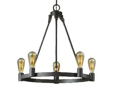 DCH-42501YGLEDシャンデリア 5灯キャンドル色 調光可 白熱灯60W×5灯相当 要電気工事大光電機 照明器具 天井照明 おしゃれ