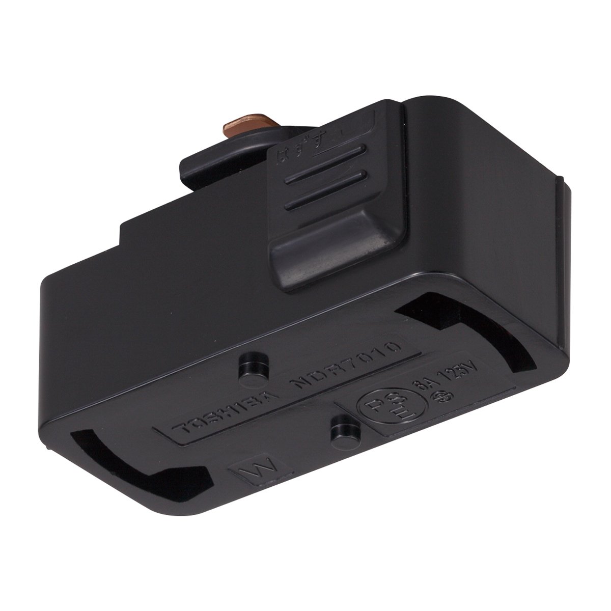 NDR7010(K)ライティングレール用 引掛シーリングボディ 黒東芝ライテック 照明器具部材