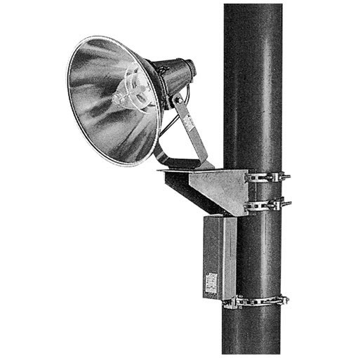 PD101投光器取付架台 標準タイプ 1灯用岩崎電気 施設照明用部材