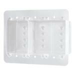 WV24939防気カバー 3連用(3コ用+2連接穴用)パナソニック Panasonic 電設資材 アドバンスシリーズ配線器具 WV24939防気カバー 3連用(3コ用+2連接穴用)パナソニック Panasonic 電設資材 アドバンスシリーズ配線器具