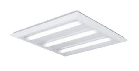 ●パナソニック Panasonic 施設照明一体型LEDベースライト 昼白色 直埋兼用FHP45形×4灯相当 スクエアタ..