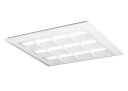 ●XL501052P1BLED-スクエア LEDユニット型ベースライト省電力タイプ 600シリーズ直付/埋込兼用型 ルーバー付 埋込穴680非調光 昼白色 FHP45W×3灯相当オーデリック 施設照明 オフィス照明 物販店照明 天井照明