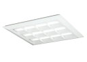 ●XL501053P1DLED-スクエア LEDユニット型ベースライト省電力タイプ 600シリーズ直付/埋込兼用型 ルーバー付 埋込穴680PWM調光 温白色 FHP45W×3灯相当オーデリック 施設照明 オフィス照明 物販店照明 天井照明