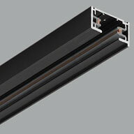 Writing Rails - LD0211BTライティングダクトレール 長1m ブラックオーデリック 照明器具部材