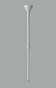 LD0316STライティングレール用 伸縮パイプ吊具（φ16） 長0.45～0.8mオーデリック 照明器具部材