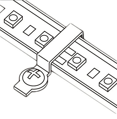 Lighting Parts - RB-721NLED間接照明用オプション 取付クリップ 5個入遠藤照明 施設照明部材