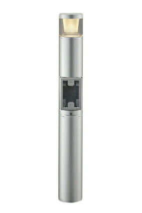 AU51369エクステリア LEDガーデンライト ローポール L700mm ラウンド配光タイプ 屋外コンセント取付対応白熱球40W相当 電球色 非調光 防雨型 埋込式コイズミ照明 照明器具 庭 入口 エントランス 玄関 植込 屋外用 ポール灯