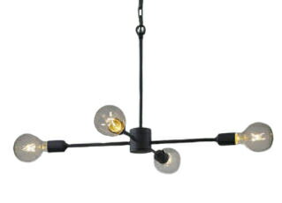 AA52325LEDシャンデリア lkane 電球色 白熱球40W×4灯相当天井直付 要電気工事 非調光コイズミ照明 照明..