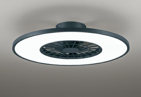 OL291439BRLEDシーリングファン 灯体一体型 8畳用 FLAT FAN R15高演色 クラス2CONNECTED LIGHTING LC-FREE 調光 調色 Bluetooth対応 電気工事不要オーデリック 照明器具 天井照明