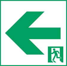 FK04516J通路誘導灯 A級片面用 表示板 左向きPanasonic 施設照明部材