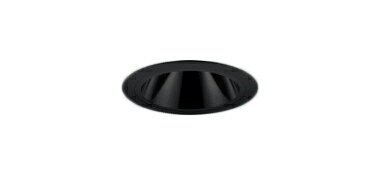ERD7813BCテクニカルライト LEDZ グレアレスベースダウンライト ブラックコーン900/600タイプ 埋込穴φ75本体のみ 電源ユニット別売 カットオフアングル35° 52°超広角配光 温白色遠藤照明 施設照明