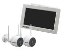 CWM1SZ21CWMシリーズ リピーター機能付ワイヤレスフルHDカメラ 2台セットDXデルカテック 防犯・セキュリティ用品