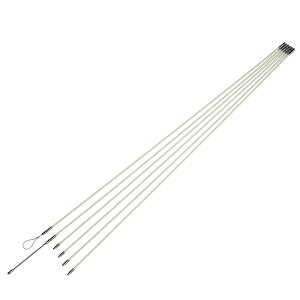 JEL60-60ケーブル索引具 ジョイント式ロッドジョイント釣り名人(イージージョイント)1.0m φ6.0mm・6本ジェフコム 電設作業工具 DENSAN デンサン