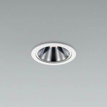 XD257526WALEDベースダウンライト X-Pro 埋込穴φ75グレアレス 鏡面コーン 高演色Ra921500lmクラス HID35W相当 40°配光 電球色(2700K)コイズミ照明 施設照明 [2]