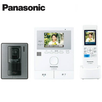 パナソニック Panasonic シンプルな家じゅうどこでもドアホンワイヤレスモニター付テレビドアホン1-2タイプ 基本システムセットVL-SWD220K