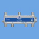 WCS5386分配器 UHF(地デジ)、BS、110度CS、CATV 4K・8K対応 1端子電流通過形 6分配器パナソニック Panasonic 電設資材 マルチメディア対応配線器具(2)