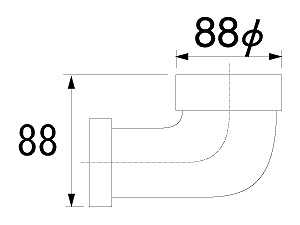 コロナ エコキュート部材 排水ホッパーCHP-HP1