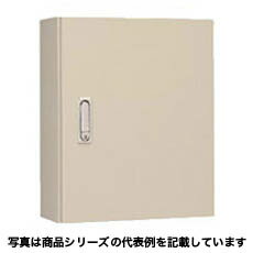 日東工業 RAV形制御盤キャビネット（水切構造、防塵・防水パッキン付）外形寸法：ヨコ500mm タテ700mm フカサ250mm鉄製基板付 クリーム塗装RAV25-57C