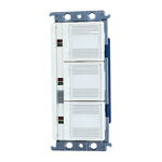 WRT55039W[多重伝送]フル2線式リモコン スイッチ 3コ用 光アドレス設定式 コスモシリーズワイド21形Panasonic 電設資材 リモコン配線器具