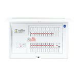 BQE87143FPanasonic 電設資材 住宅分電盤 コスモパネル 創エネ対応 リミッタースペースなし太陽光発電システム対応 ドア付 プラスチック製 露出・半埋込両用形太陽光発電用連系ブレーカ 40A 回路数：14+3 主幹容量：75A