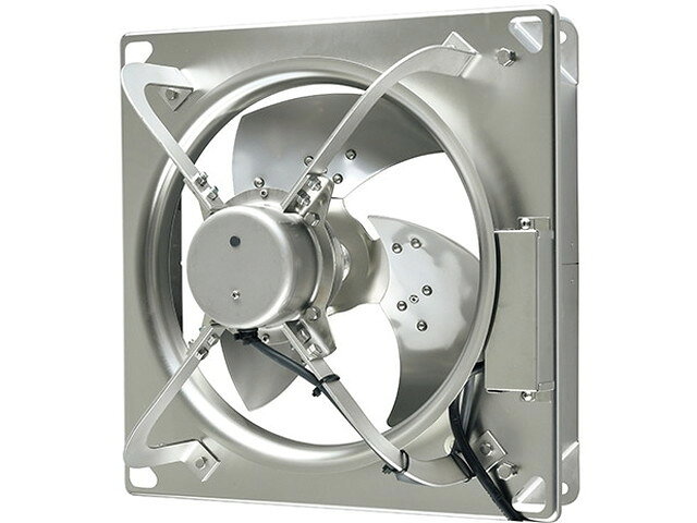 EF-40DSXC2-Q三菱電機 産業用有圧換気扇低騒音形ステンレスタイプ 単相100V 羽根径40cm食品工場・下水処理場・塩害地域用【給気専用】