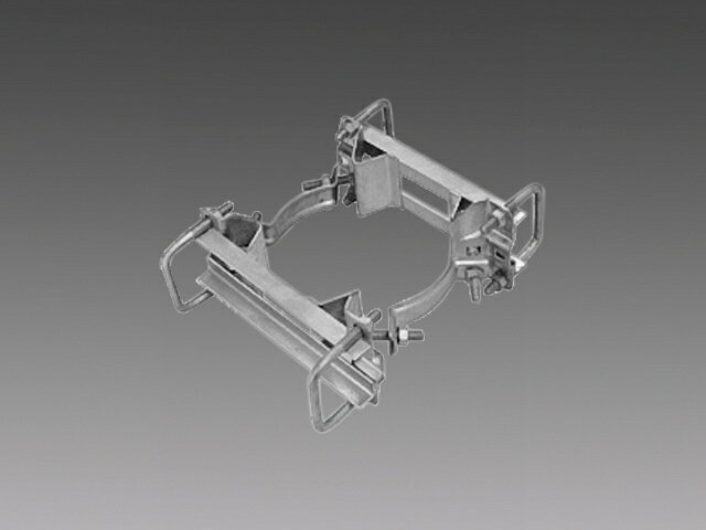 REM15S三菱電機 施設照明部材投光器取付架台 バー取付バンド(φ190〜235用)