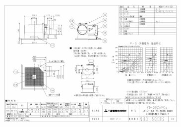 VD-20ZAVC5三菱電機 ダクト用換気扇天井埋込形 サニタリー用 DCブラシレスモーター搭載人感センサー・24時間換気機能付 定風量タイプトイレ・洗面所用