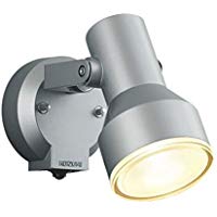 AU45240Lエクステリア LED一体型 スポットライト人感センサー付タイマー付ON-OFFタイプ 広角非調光 電..