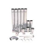 コロナ 石油給湯機器 その他部材 排気トップ・排気筒ステンレス排気筒セット φ106mmBH-106S