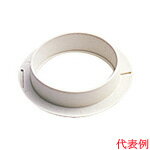 CZ-HAB2-Cエアコン配管アクセサリー 配管工事部材配管穴用ブッシング 適合コアドリル径：φ70 アイボリ..