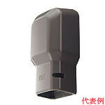 DAS260Aエアコン配管アクセサリー 配管化粧カバー スッキリダクト壁面取出しカバー 60型 ブラウンPanas..