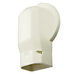 DAS2808Aエアコン配管アクセサリー 配管化粧カバー スッキリダクト壁面取出しカバーPタイプラージ 80型 ブラウンPanasonic 電設資材 配管部材