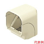 DAS4260Wエアコン配管アクセサリー 配管化粧カバー スッキリダクトエクスターナルエルボミニ 60型 アイ..