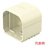 DAS514Wエアコン配管アクセサリー 配管化粧カバー スッキリダクトストレートジョイント 140型 アイボリーPanasonic 電設資材 配管部材