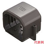 DAS5802Aエアコン配管アクセサリー 配管化粧カバー スッキリダクトジョイントサドル 80型 ブラウンPanasonic 電設資材 配管部材