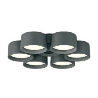 WF289PRシーリングファン用灯具 10畳用 R15高演色 クラス2遮光セードタイプ 6灯 LC-CHANGE 光色切替調..