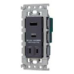 WTL147740H埋込 充電用USBコンセント(USB-A・C)2ポート(18W)(扉付コンセント付) 標準仕上げPanasonic 電設資材 アドバンスシリーズ配線器具