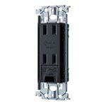 WTL1532MB埋込 アースターミナル付ダブルコンセント 金属枠付 マット仕上げPanasonic 電設資材 アドバンスシリーズ配線器具