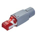 WZ7522LAN用配線部材 情報モジュラプラグ(組立、CAT6A)Panasonic 電設資材 コスモシリーズ ワイド21配線器具 WZ7522LAN用配線部材 情報モジュラプラグ(組立、CAT6A)Panasonic 電設資材 コスモシリーズ ワイド21配線器具